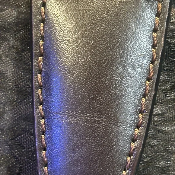 Bally EUC Tote with Gold Buckle - Picture 4 of 12